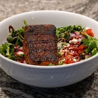 Blackened Salmon Salad