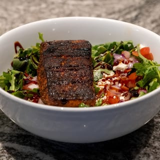 Blackened Salmon Salad