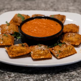 Crispy Beef Ravioli
